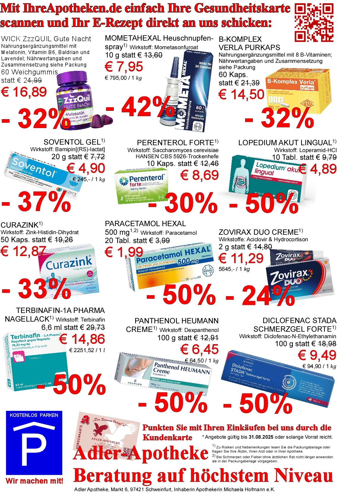 Angebote des Monats 05/2025